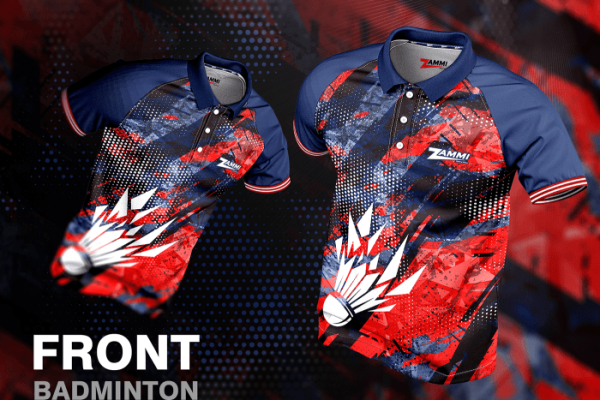 Contoh desain baju badminton